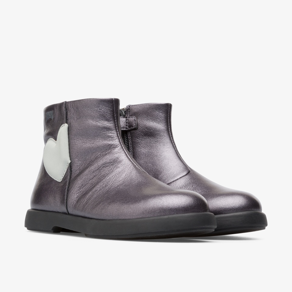 Botas Camper Duet Niña - Gris | Camper Online + 7614WOTAL